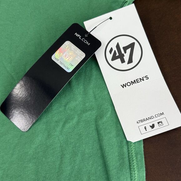 New York Jets NFL historic Oversize Relaxed fit Medium Graphic T-shirt 47 Brand - Picture 5 of 8